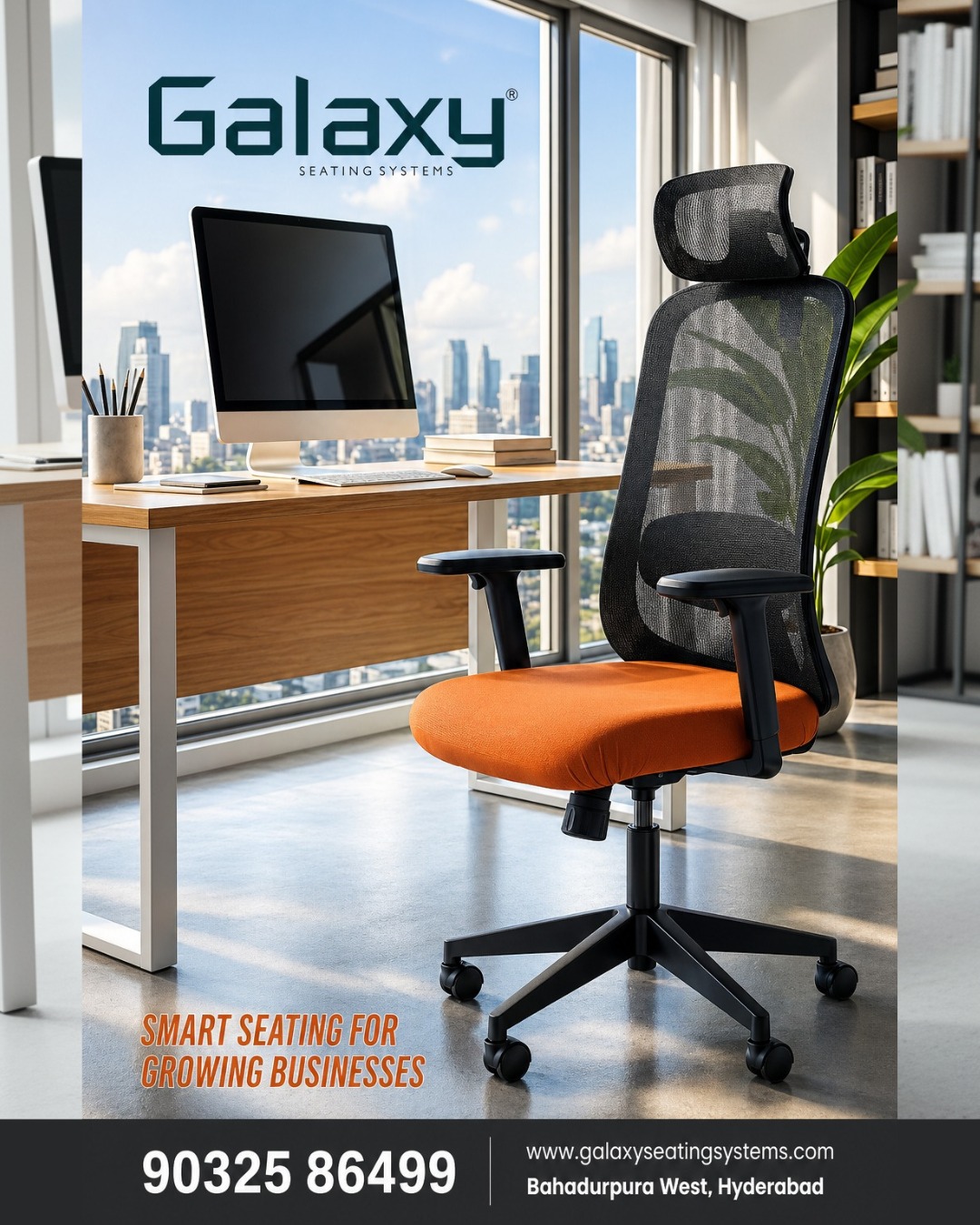 High Quality Office Seating Systems Hyderabad | Galaxy Seating Systems