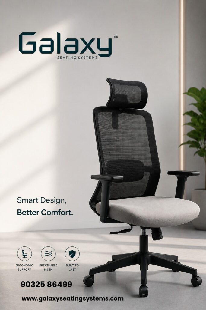 Ergonomic chairs for work from home in Hyderabad