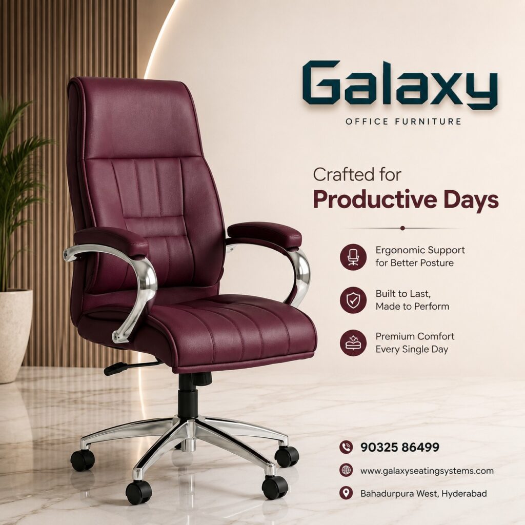 executive office chairs in Hyderabad 
