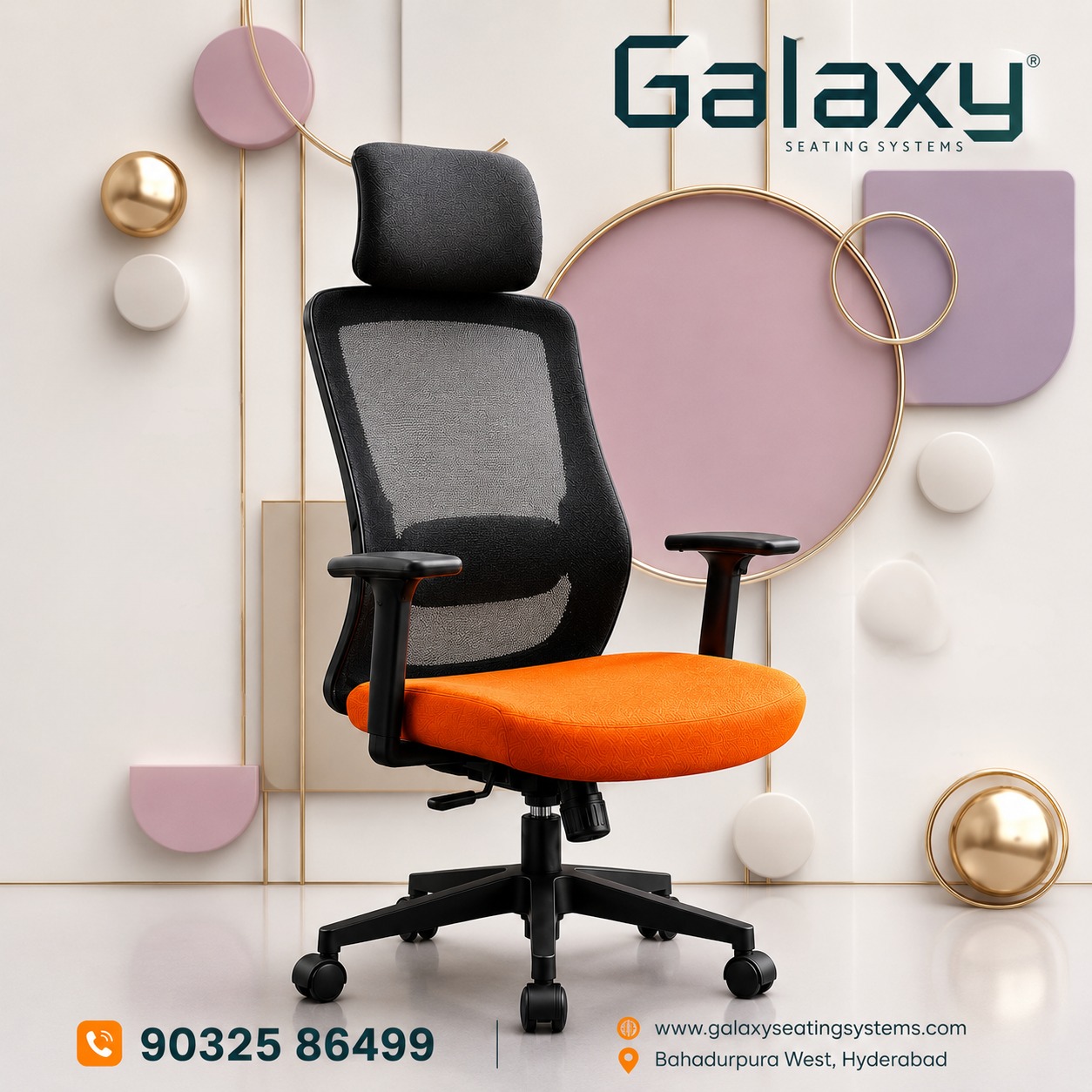 Office Chairs Suppliers Near Hitech City Hyderabad | Galaxy