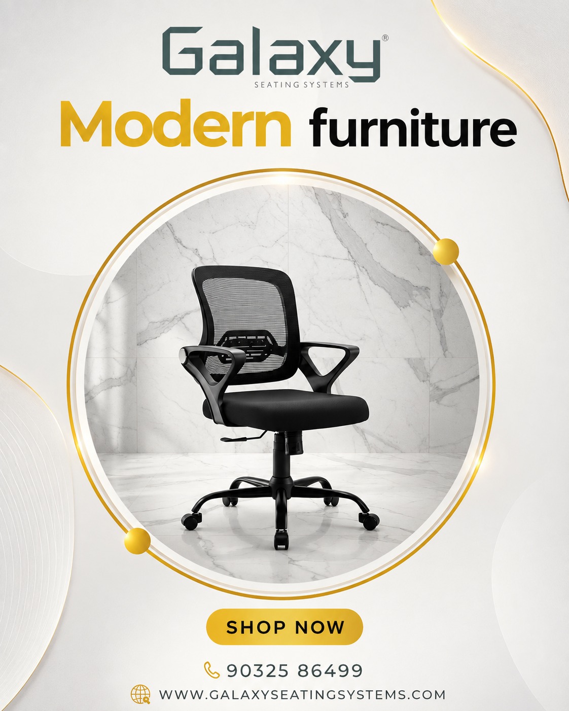Galaxy Seating Systems Ergonomic Chairs for Home Offices